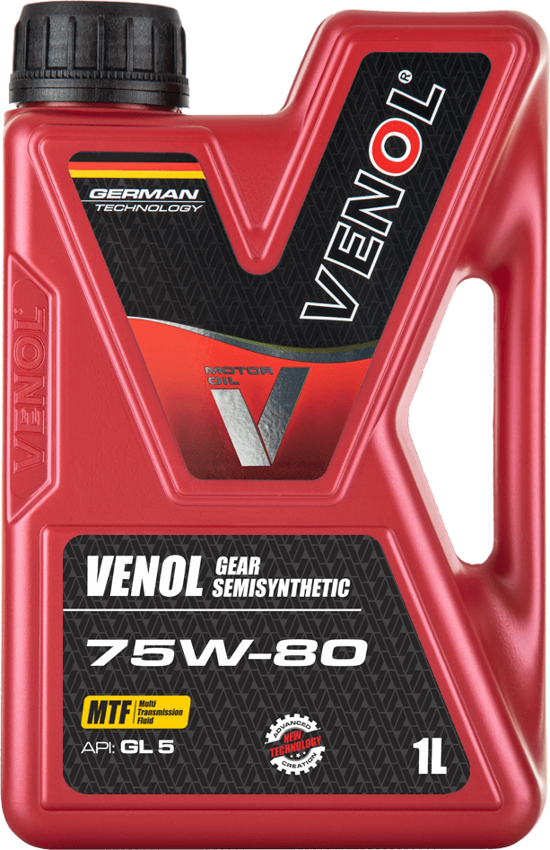OLEJ PRZEKŁADNIOWY VENOL GEAR GL 5 75W80 SEMISYNTHETIC MTF_1L